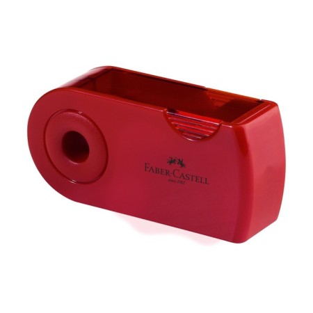 Carpet Faber-Castell with Sleeeve 2 Container 2 holes, red/blue-3