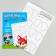 Fabric stickers for shoes "animals-frieza"
