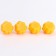 Miniature Puppet "Pumpkin", set 4 pcs., Size 1 pc. - 2 × 2.2 × 2 cm