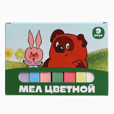 Loars of Color School 9pcs "Winnie-Pooh", rectangular-6