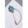 Romb pins luxurious, mix color, 6 cm (indivisible packing 12 pcs., Price per pcs.)