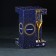 A set of glass glasses for champagne "Electric Gold", 160 ml, 4 pcs