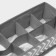 Simetro insider for linen, 8 cells, 29 × 14 × 10 cm, color gray color