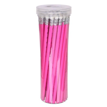 Black pencil with the eraser "ruler", hardness of HB, round body, mix-9
