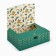 Folding double -sided box "New Year's balls", 16.5 x 12.5 x 5 cm, New Year