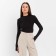 Jumper with a decorative seam Women's Mist p. 42, black color