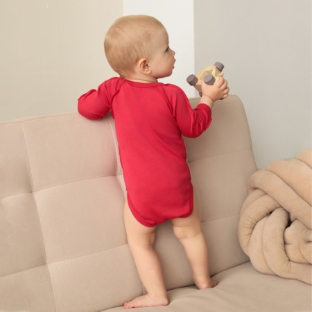 Body Children's minku color red, height 86-92cm-7
