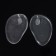 Half -slopes (silicone) Love prototype with section 9.4*6.4*0.3 (pair)
