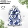 Boach Gift brocade "New Year's toys", silver, 16 x 24 cm, new year