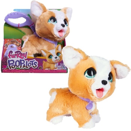 Interactive toy "Corgi on a leash", 22 cm