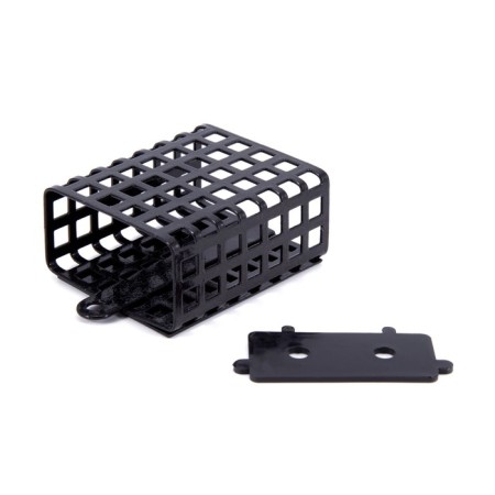 Feeding feeder Yaman rectangular 40 g, metal, removable plastic bottom, packaging 10 pcs. 106948-5