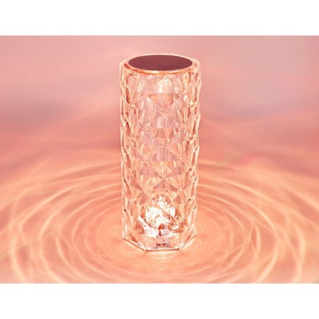Table LED lamp with touch switch and Ambrella Light, Desk, De8021, LED, 3 W, 225LUM, RGB, Transparent Color.-3