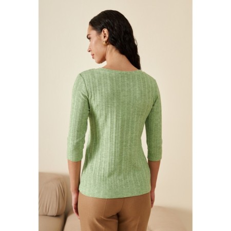 Female jumper Eliseeva Olesya, size 44, green color-1