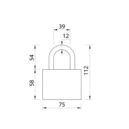 Castle of a hinged PL-02-75 English. 3 cl.-3