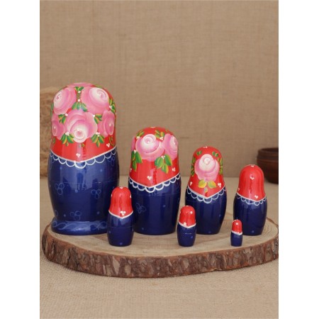 Nesting doll "sunflower" 7 puppet-1