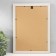 Photo frame Plastic format A4 "Rombs. Texture of a tree" Gray 33.1x25 cm