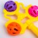 Rattle "first toy", color mix, crush me