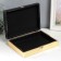 Casket tree "Pink unicorns on black" leatherette gloss 5.5x24x17 cm