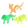 Activati-book with stickers and growing toys "Animal planets", 12 p.