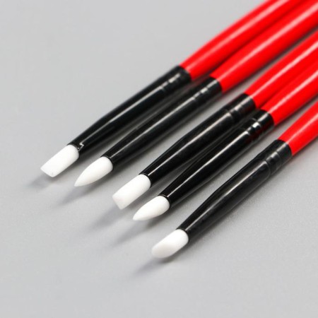 Tools for modeling and giving a set of 5 pcs 18 cm wood, rubber black-2