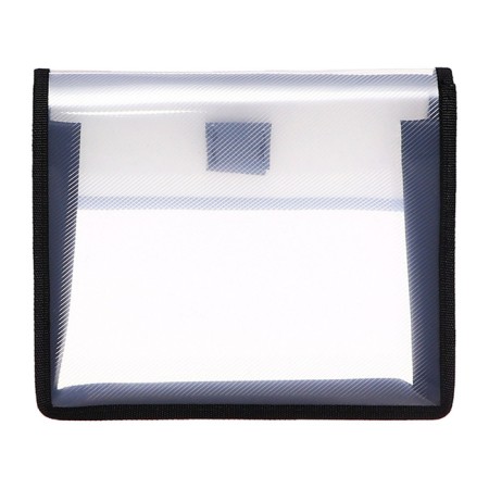 A5 notebook folder (230 x 190 x 50 mm), with Velcro valve, plastic/textiles, calligrata, "car fire"-3
