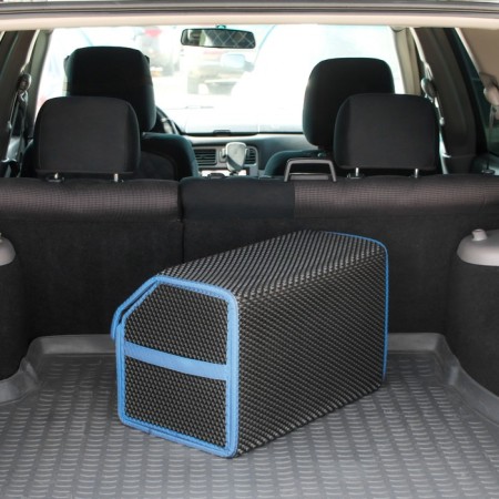 Organizer COFR in the trunk of a car, bag, EVA material, 50 cm, blue kant-4