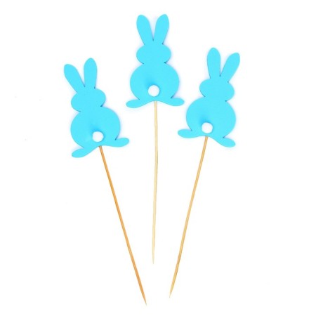 Set of toppers "Bunny", 3 pcs., Mix colors-3