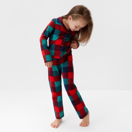 New Year. PAZHAMA Children's KAFTAN XMAS MOOD, size 34 (122-128 cm)-2