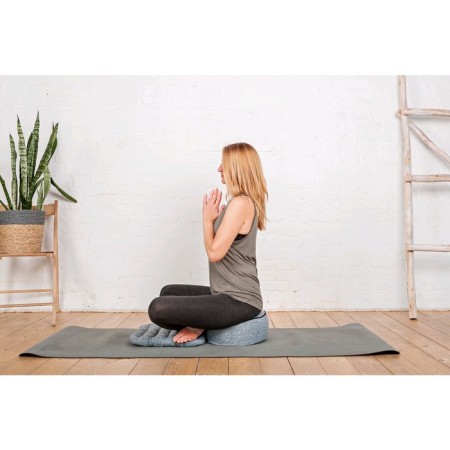 Bolster Round, 33x16 cm, gray color-4
