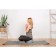 Bolster Round, 33x16 cm, gray color