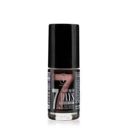 Nail polish TF Color Gel, tone 205-1