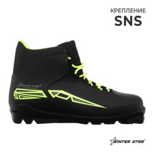 Ski boots Winter Star Comfort, SNS, p. 45, Black/Neon color