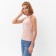 T-shirt female minku: Basic line color is powdery, rr 48
