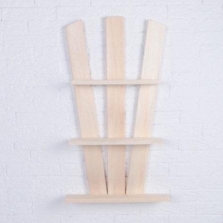 Shelf "Christmas tree" 70x40x8 cm-2