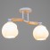 Chandelier "Anter" 2he27 40W white 42x21x27 cm Bayerlux
