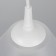 Susage "cone" 1x15W E27 Model: BR 00266 White/Transparent 25x25x15cm