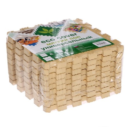 Soft floor universal, 33 × 33 cm, 20 mm, beige color-3