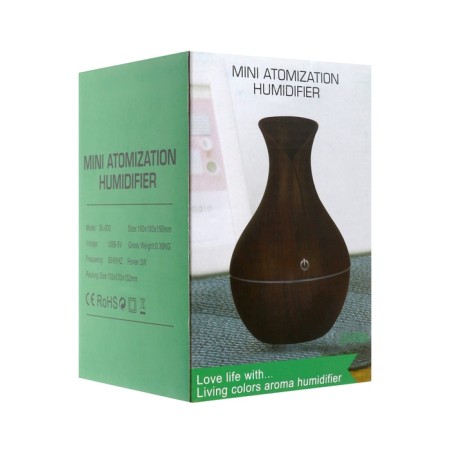 Air humidifier LHU-01, ultrasonic 200 ml, backlight., Light tree-9