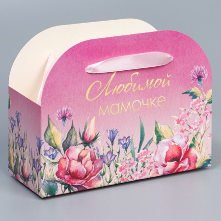 Carriage for flowers is folding "beloved mommy", 17 × 13 × 7 cm-1