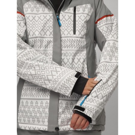 Ski suit female, size 42, white color-2
