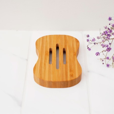Soap dish, 1.8 × 11.5 × 8 cm, bamboo-8
