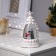 LED figure "Snowman" 9 × 15 × 4 cm, plastic, batteries AAAX2 (not in the kit), glow warm white