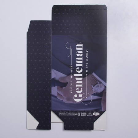 Gift folding box, packaging, "Gentleman", 22 x 30 x 10 cm-3