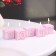 A set of candles "love" pink, 5 pcs