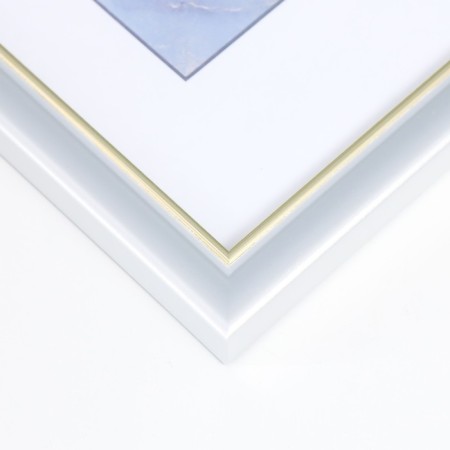 Photo frame Plastic "Office 8" 21x30 cm, silver-1