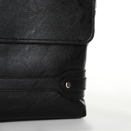 Male bag, black color-3