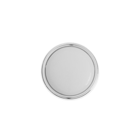 Cappio, RK101, d = 32 mm, plastic, color chromium with a white insert-1