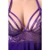Combinations and Thong Candy Girl Nevaeh, Purple Color, size XL
