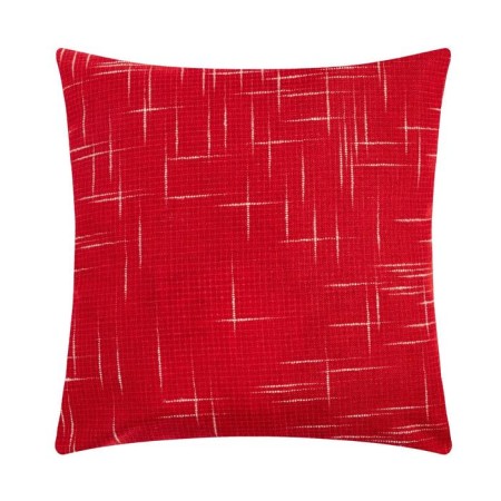 Pillowcase of decorative Ethel "Classics", red color, 43*43 cm, 100% p/e