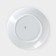 Porcelain plate "Leo", d = 24 cm, white